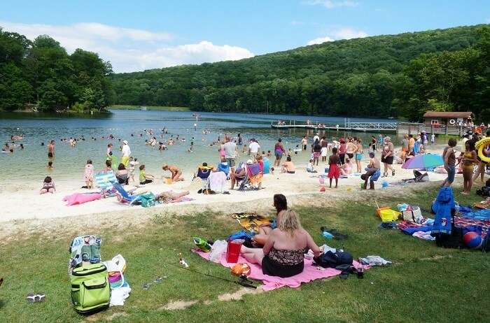 Cunningham Falls State Park Beach