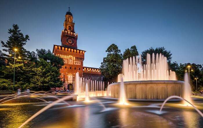 Sforzesco Castle Milan