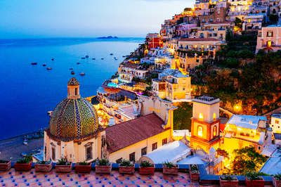 Amalfi Island near Naples, Italy
