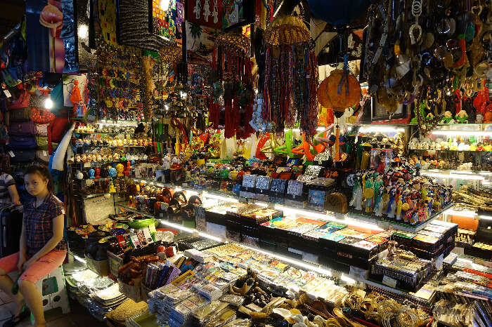 A stall in Ben Thanh Market in Ho Chi Minh