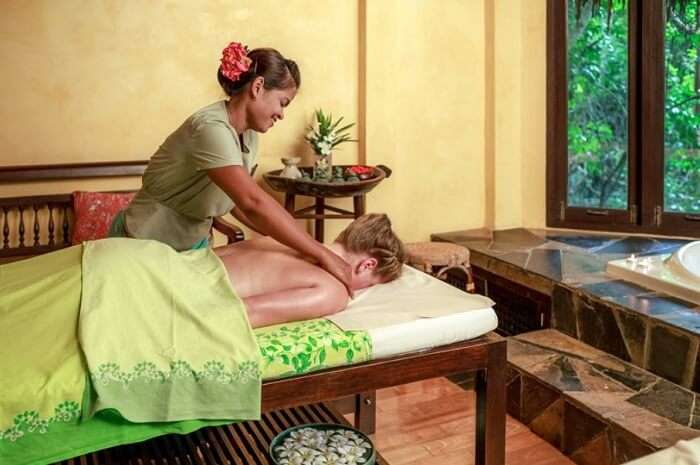 Get pampered at the Wana Spa