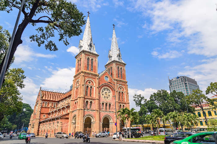 Saigon Notre-Dame Cathedral in Ho Chi Minh