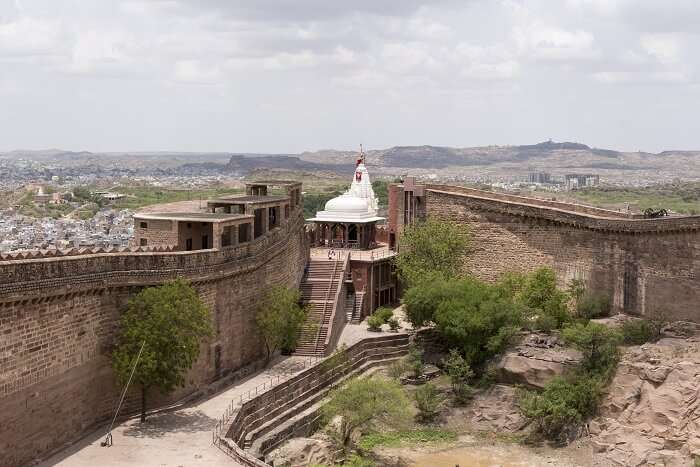 The Chamunda Mataji Temple mehrangarh fort