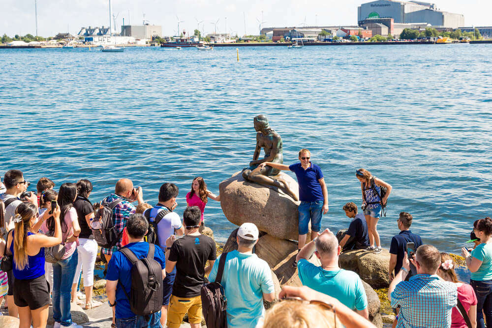 The Little Mermaid of Copenhagen