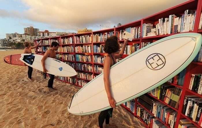 beach library australia