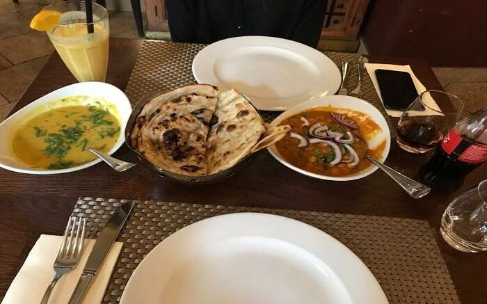 food in Indigo Indian Restaurant 