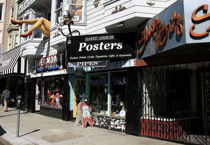 shopping on haight street