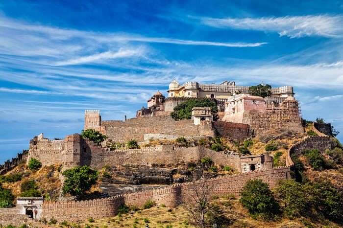 kumbhalgarh fort near nathdwara