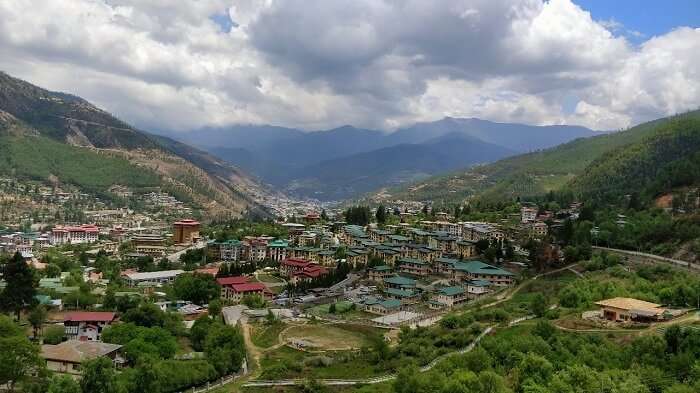rohit bhutan family trip travelogue city views