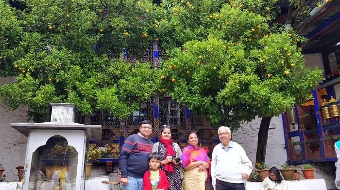 rohit bhutan family trip travelogue temple