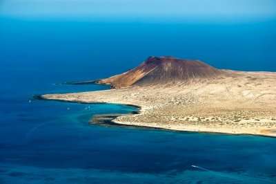 La Graciosa, New Island in Spain