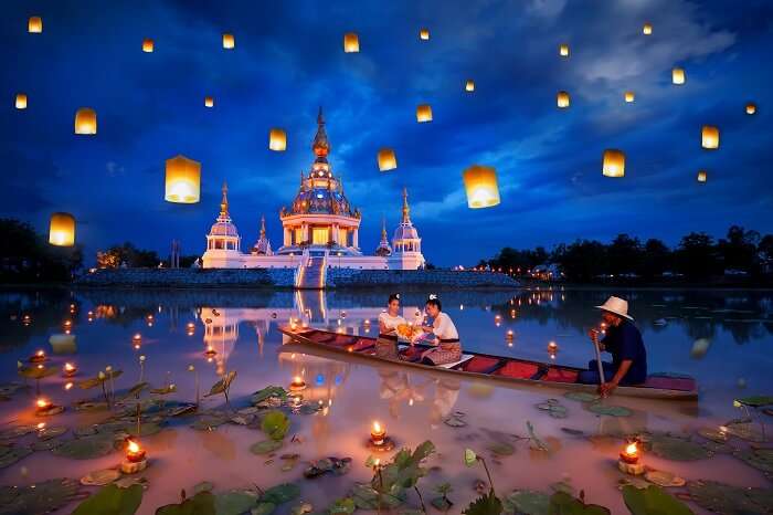 Lantern Festival in Thailand