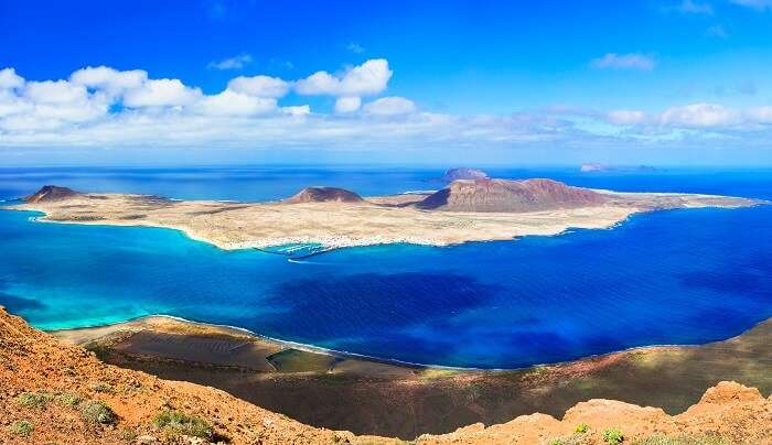 La Graciosa Island in Spain