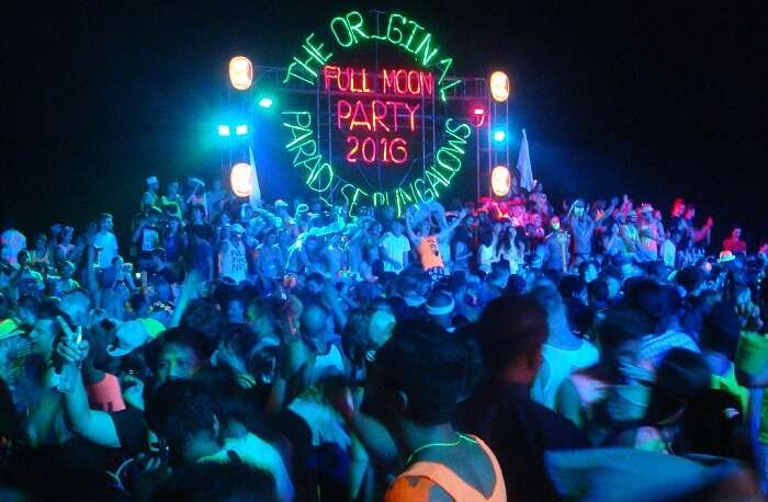 Full Moon Party in Thailand