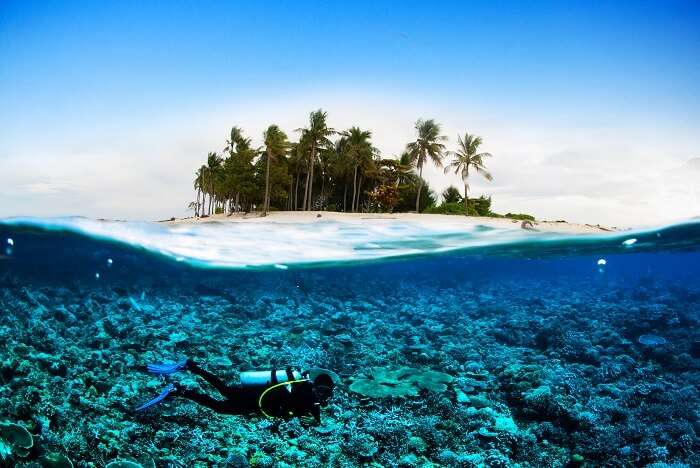 Island of Lombok Near Bali