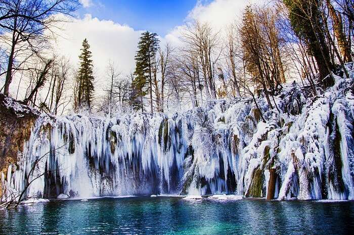 Frozen Waterfalls croatia