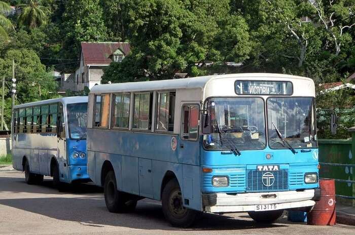 Bus In Seychelles