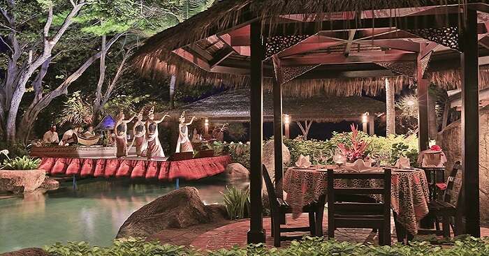 Beautiful Tropical Decor Restaurant