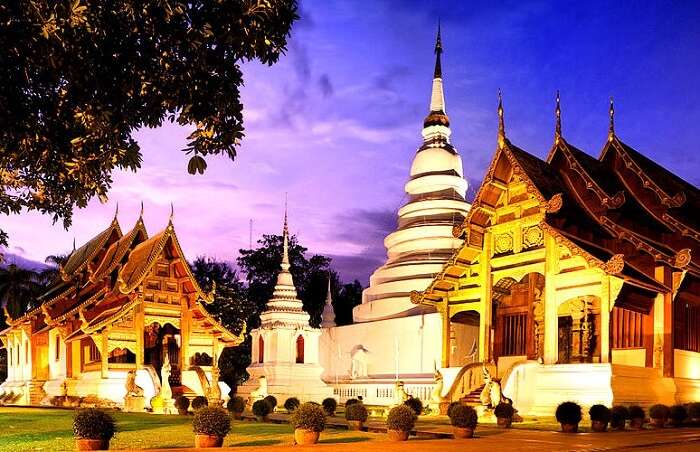 Famous temples in Chiang Mai city