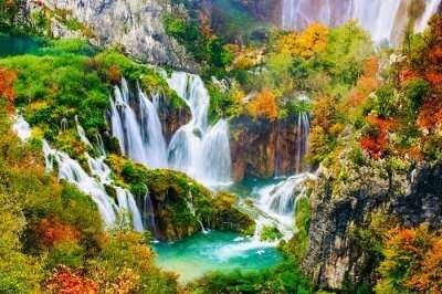 Plitvice national park in Croatia