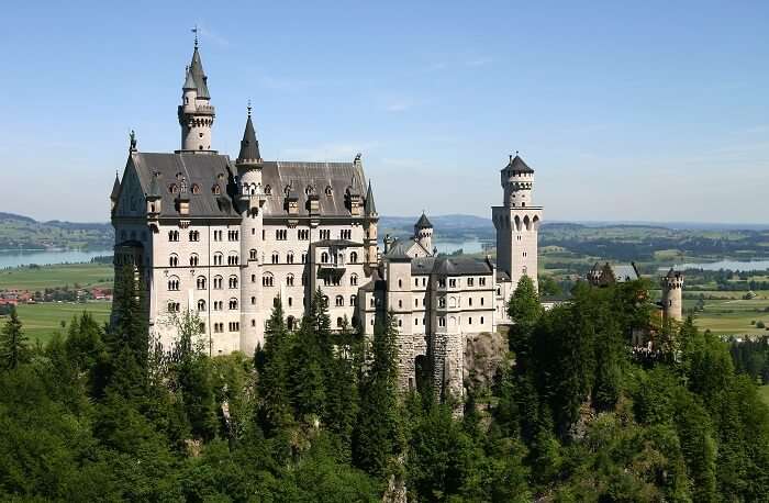 spectacular castle