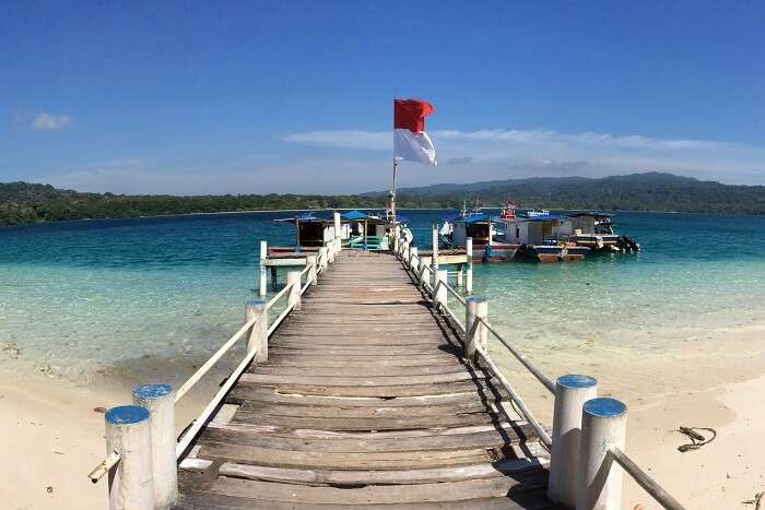 Peucang Island Beach