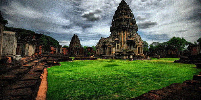 View of Historical Park Phimai