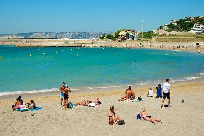 one of the famous beaches in Paris