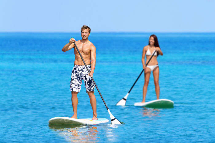 Standup Peddling Kata Beach