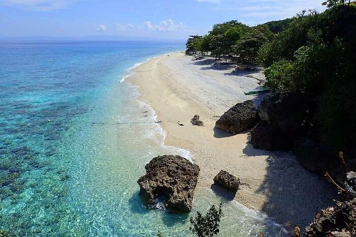 Sumilon Island Beach Oslob Philippines Cebu Sand