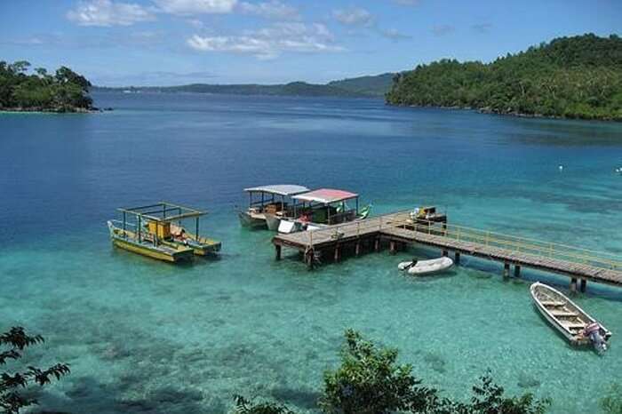 Tunda Island Beach