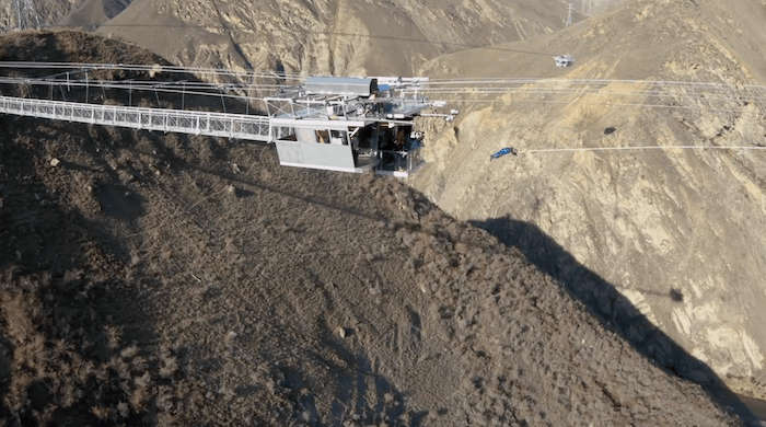 Nevis Catapult in New Zealand