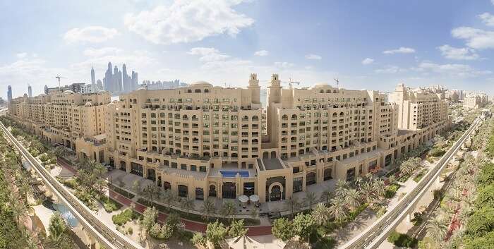 A view of Golden Mile Galleria Dubai