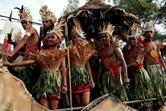 carnival,tribes,timor