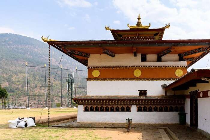 beautiful Buddhist monastery