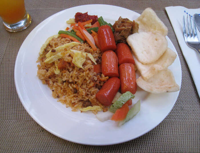 national dish of Indonesia
