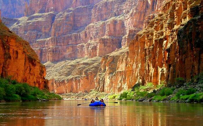 rafting in the park