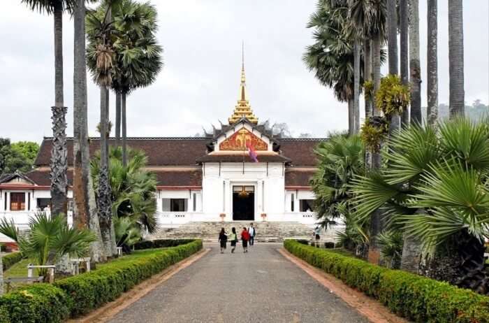 royal palace in luang prabang