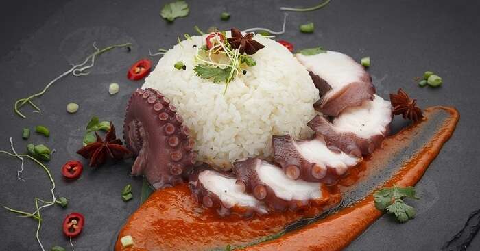 octopus curry