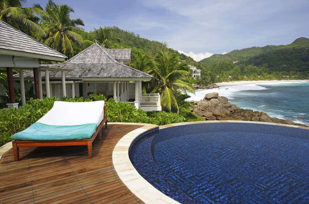 a resort in seychelles