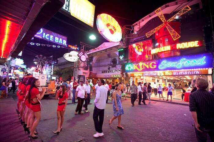 patpong road bangkok thailand