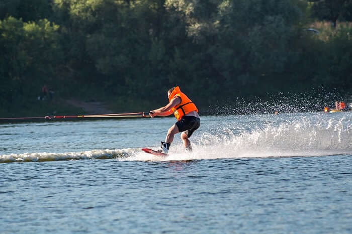 wakeboarding