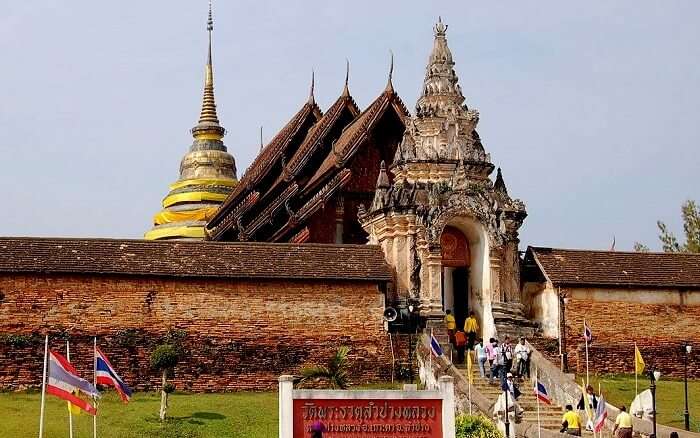 Wat Phra That lampang Luang.