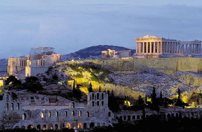 Escape to one of the places to visit in November in world at Athens