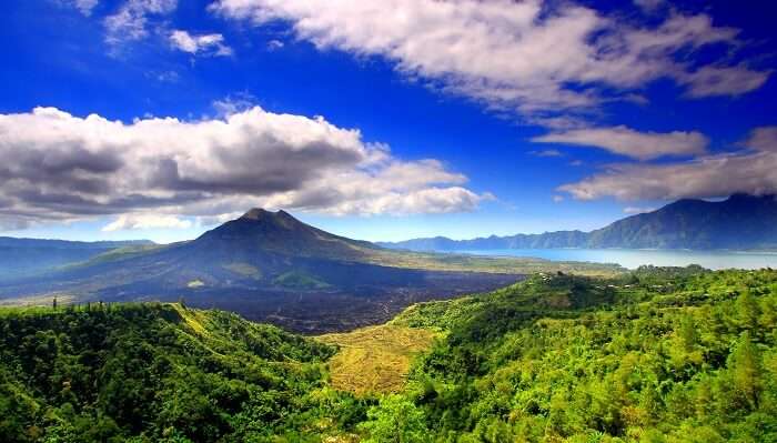 famous mountain in bali