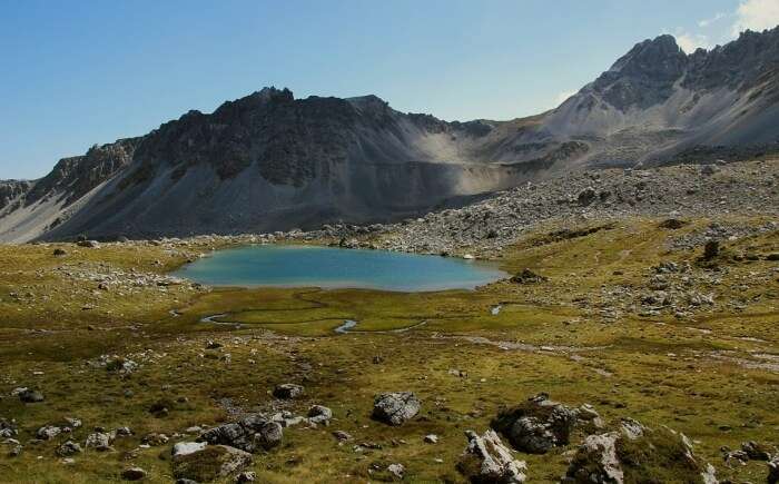 Glaciers and alpine areas