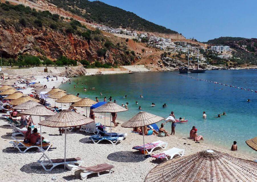 the most crowded Turkey beaches