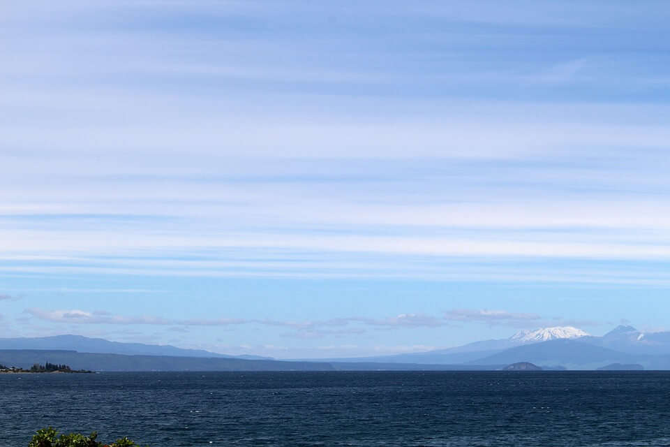 blue Lake Taupo