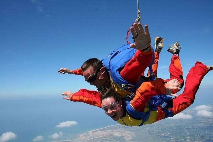 Tandem Skydiving in Thailand