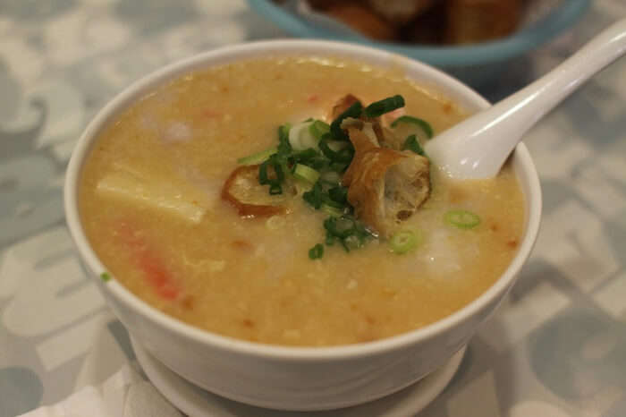Congee soup